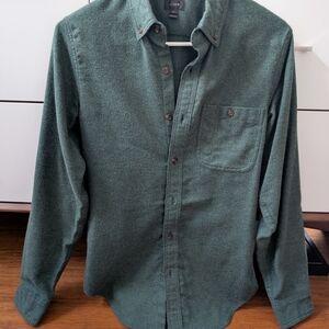 Men's Green J. Crew Shirt